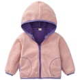 thumbnail image 1 of Fashionable And Soft Polar Fleece Jacket For Boys And Girls With Hood And Hidden Pockets, 1 of 8