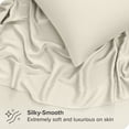 thumbnail image 2 of Bare Home TENCEL™ Sheet Set - Lyocell derived from Eucalyptus - Queen, Natural, 2 of 7