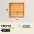thumbnail image 2 of John Boos CB Reversible Wood Cutting Board with Juice Groove, Maple, 2 of 8