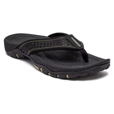 HOBIBEAR Mens Flip Flop Thong Sandals Indoor and Outdoor（Size 7.5-14Men）