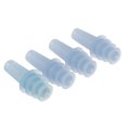 thumbnail image 4 of Esquirla 2 Paires de Prises Réutilisables en Silicone Souple à Protection contre le Bruit pour Avion de Travail - Bleu, 4 of 8