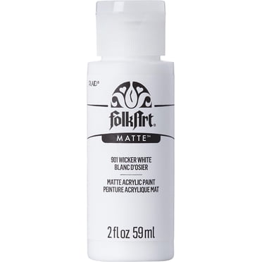 Peinture acrylique mate FolkArt, 2 oz, Blanc Osier