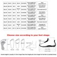 thumbnail image 5 of Oyedens Womens Sandals Beach Summer Comfort Wedge Slippers Open Toe Low-Heeled Slip on Shoes, 5 of 5
