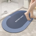 thumbnail image 2 of Diatomaceous Bath Rug, Super Absorbent Quick Dry, Rubber Backing Non Slip ,Washable Bathroom Floor Mats, Shower Rug for In Front Of Bathtub,Shower Room (16x24) Baby Mat for Floor, 2 of 9