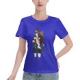 thumbnail image 1 of Women's Basic Short Sleeve T-Shirt Demon Slayer: Tanjirou and Nidouzi, 1 of 6