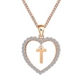 thumbnail image 1 of PVCS Collier Pendentif Chaîne avec Nom en Anglais pour Femmes, Cadeau de Mode, Bijoux, 1 of 1