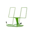 thumbnail image 2 of Uscallm Portable Book Stand for Reading Foldable Metal Music Score Stand Adjustable Desktop Book Holder for Cookbooks Tablets Sheet Music, 2 of 7