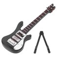 thumbnail image 4 of Modèle de Guitare Électrique, Apparence Douce et Texture Fine Guitare Miniature pour la Maison pour le Bureau, 4 of 8