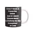 thumbnail image 4 of Vintage "No Favorite Child" Ceramic Coffee Mug, Humorous Family Gift, Dishwasher Safe, 350ml Capacity for Home, Office Use, 4 of 8