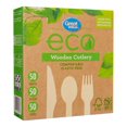 thumbnail image 3 of Great Value Eco Wooden Cutlery, 150 Pieces, 3 of 3