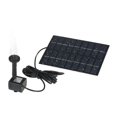 thumbnail image 3 of Solar-Powered Water Pump Kit 9V 1.8W Solar Panel Water Floating Solar Powered Fountain For Bird Bath Pond Garden Water Pump ,Multi-Install Methods, 3 of 7