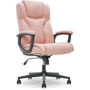Serta Connor Office Chair Pink Microfiber