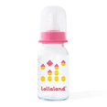 thumbnail image 1 of Lollaland Glass Baby Bottle - Posh Pink (4oz), 1 of 1