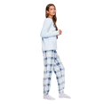 thumbnail image 4 of George Women's Plush Pajama 2-Piece Set, 4 of 6