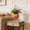 Orange, variant on JZCHUNTOY Minimalist Morandi Color Iron Art Flower Pot with Stand, Stable Plant Holder, Rust Resistant Durable Metal Planter for Indoor Outdoor Patio Garden Home Decor