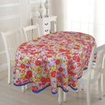 thumbnail image 3 of Modern Oval Tablecloth for Oval Table Waterproof Table Cloths for Dining Room Indoor Outdoor Home Decorative Table Cloth-60x84in, 3 of 5