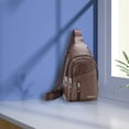 thumbnail image 4 of Kyusrd Summer All Sale!Strap Bag Backpack With USB Hole With Headphone Hole Strap Backpack Hiking Backpack Multipurpose Chest Bag, 4 of 7
