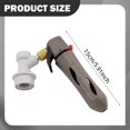 thumbnail image 4 of GROWTH TANK Keg Charger Easy to Use Sturdy Lightweight Brewing Making Accessory Handheld Distributor Gray, 4 of 4