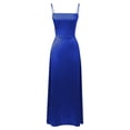 thumbnail image 4 of Puawkoer Robe Formelle pour Femme Robe Formelle Bicolore Robes de Soirée Formelles Petite Col en V Ajourée Robe Adolescente Tenue Formelle Ajustée Robes de Bal Design Convenant au Quotidien Semi-Formelle, 4 of 5