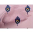 thumbnail image 4 of oneOone Cotton Poplin Fabric Peacock Feather Ikat Print Fabric BTY 56 Inch Wide, 4 of 4