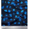 thumbnail image 1 of Soimoi Rayon Fabric Artistic Flower Print Fabric by The Yard 42 Inch Wide, 1 of 3