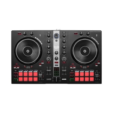 Hercules DJControl Inpulse 300 MK 2 USB DJ controller 2 decks with 16 pads and built in sound card DJ software and tutorials included