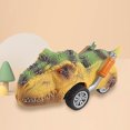 thumbnail image 2 of A Triceratops Inertial Vehicle Toy Miniature Dino Car Simulation Model With Roll Back Action, 2 of 4