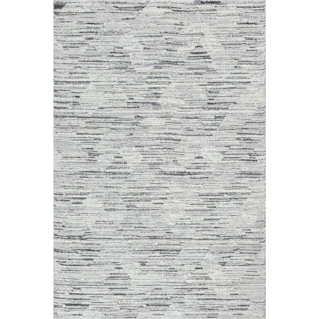 Mainstays Dorado Grey Area Rug, 5’ x 7’