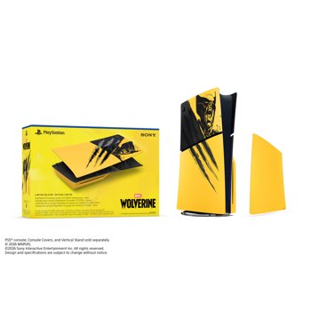 Façades pour console PlayStation®5 – Édition limitée Marvel's Wolverine Jaune combattant