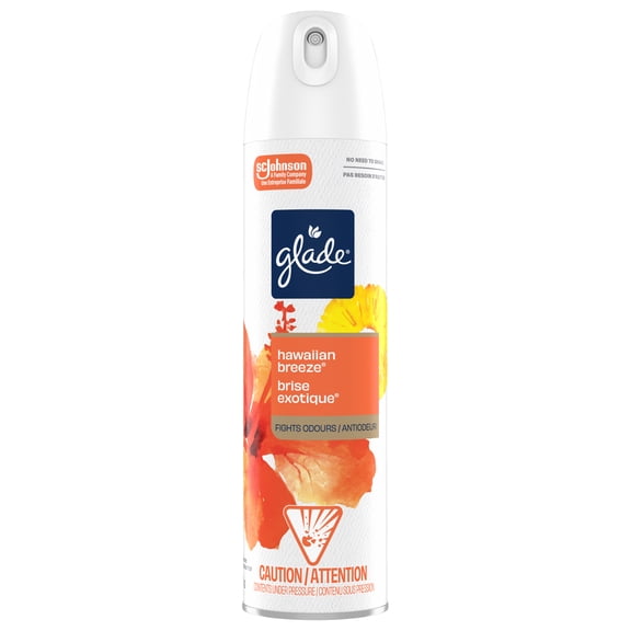 Glade® Air Freshener Odor Fighting Room Spray, Hawaiian Breeze