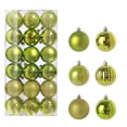 thumbnail image 3 of Meitianfacai 36PCS Christmas Xmas Tree Ball Bauble Hanging Home Party Ornament Decor 3CM, 3 of 3