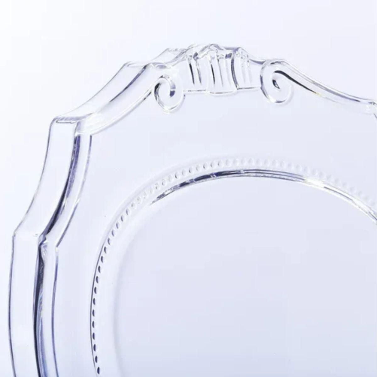 Chaise à accoudoirs en plastique transparent de la collection Heavenly