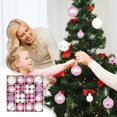 thumbnail image 2 of Pisexur Christmas Balls Ornaments for Xmas Tree, 44Pcs Shatterproof Christmas Tree Decorations, Tree Hanging Balls Christmas Balls Ornaments Set for Party Wedding Decoration, 2 of 6