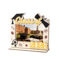 thumbnail image 2 of TTJ Graduation Wooden Picture Frame Handmade Desk Photo Holder Class of 2026 Keepsake Display for Diploma Graduation Cap Memorable Gift, 2 of 9