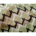 thumbnail image 4 of oneOone Silk Tabby Fabric Chevron Geometric Print Fabric BTY 42 Inch Wide, 4 of 4