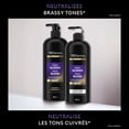 thumbnail image 3 of TRESemmé Shampoo Purple Blonde Neutralizes Brassy Tones, 828 ml, 3 of 8