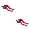 thumbnail image 2 of Baohd 1/2/3/5 Motorcycle Handle Braking Brake Strong Stability And Of Motorcycles red 2PCS, 2 of 6