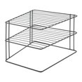 thumbnail image 1 of Metaltex Lava 2-Tier Palio Corner Shelf, 1 of 3