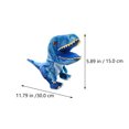 thumbnail image 2 of 1 Pce Dinosaure Vif Marionnette Jouet Interactif Intéressant en Peluche, 2 of 8