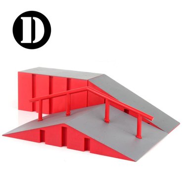 Comme Montré Kit de Parcs de Skate Pièces de Rampe pour Planche à Doigts Rampe de Fingerboard Parcs de Skate