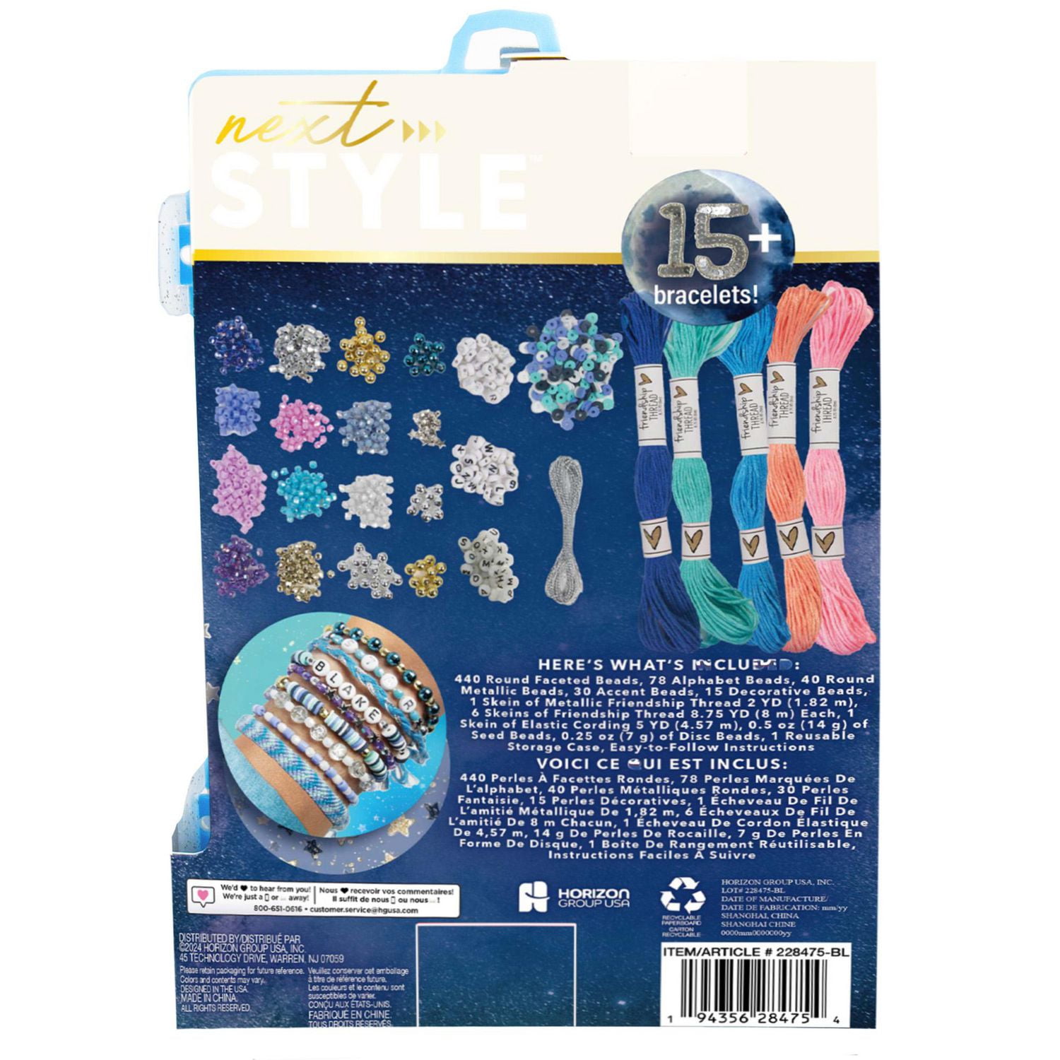 Next Style D.I.Y. Midnights Friendship Bracelets