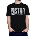 thumbnail image 1 of Flash tsflshstrblkM Flash Star Labs Black Mens T-Shirt - Medium, 1 of 4