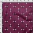 thumbnail image 3 of oneOone Cotton Poplin Fabric Arrow Ikat Decor Fabric Printed BTY 42 Inch Wide, 3 of 4