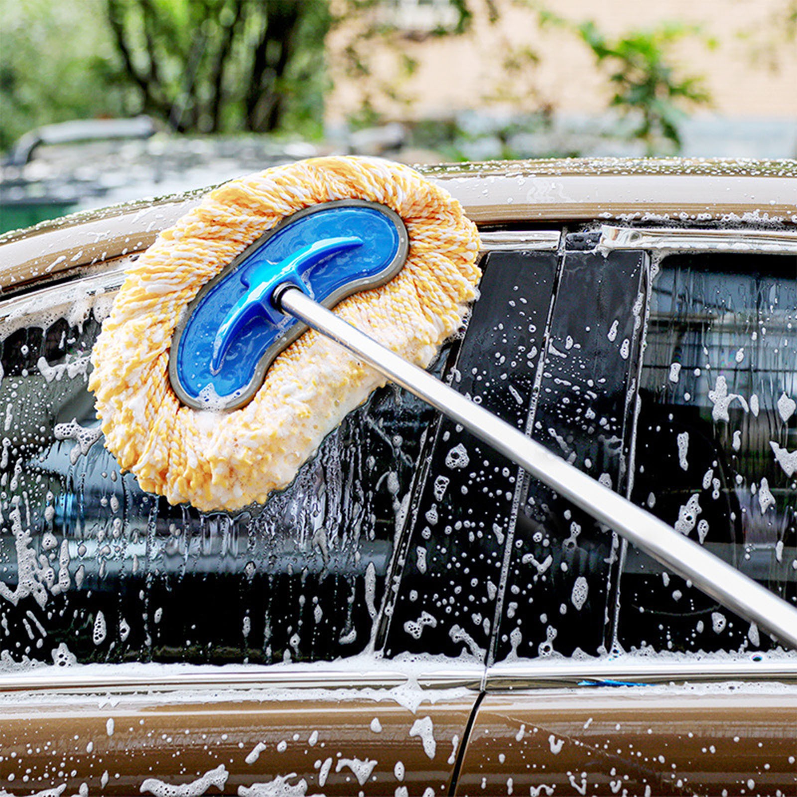 TopLLC Car Accessories, Car Washing And Water Cleaning Mops Do Not Harm The Car Car Brushing Tools Car Brushes And Soft Bristles Are Used To Clean The Car Cleaning mop