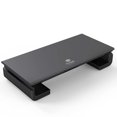 thumbnail image 2 of Support Rehausseur pour Moniteur, Klearlook Support Pliable pour Moniteur d'Ordinateur, Support d'Ordinateur à Hauteur Réglable, Rehausseur d'Étagère de Bureau avec Tiroir de Rangement et Support pour Tablette et Téléphone, 2 of 9