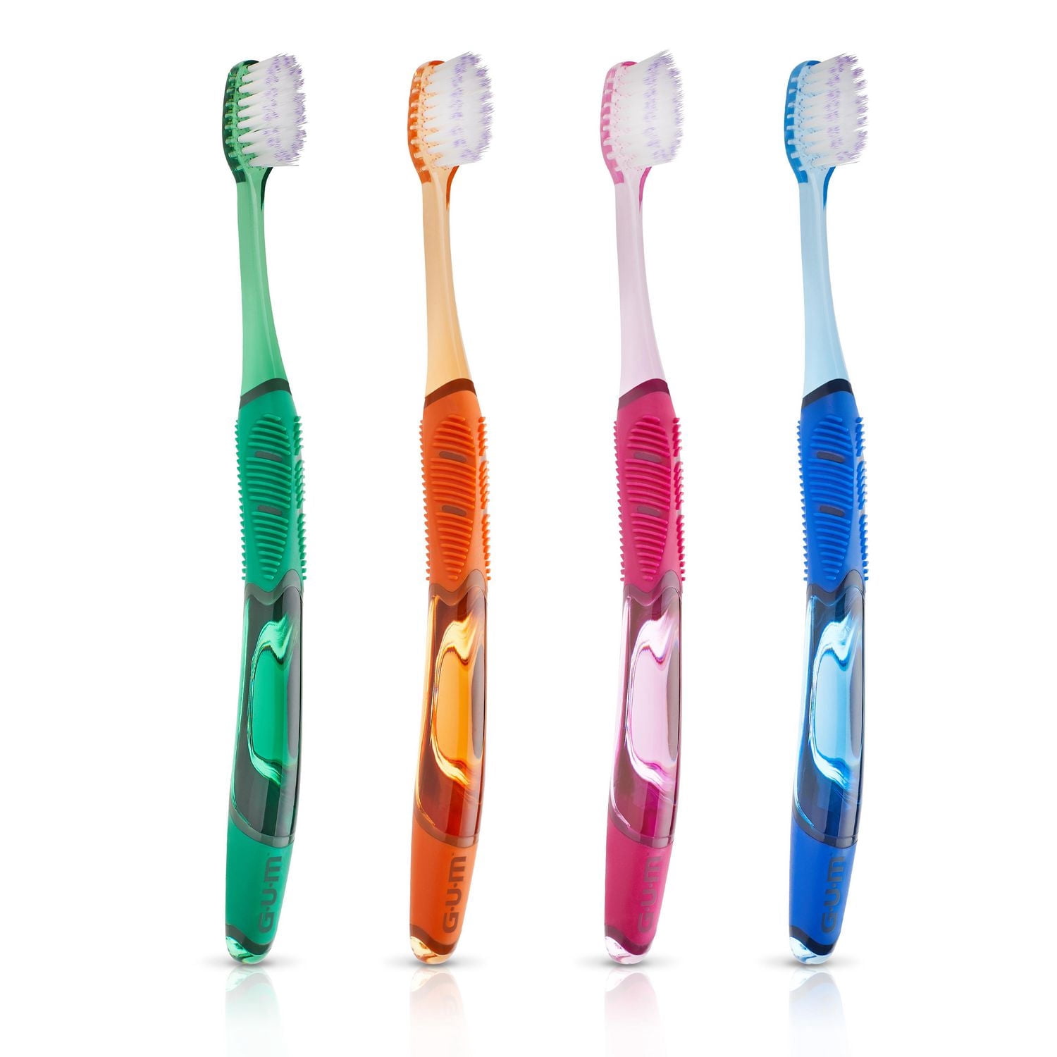 GUM® TECHNIQUE® Brosse à Dents Nettoyage en Profondeur, Compacte, Brins Souples