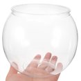 thumbnail image 2 of Unbreakable Transparent Fish Tank 2pcs Desktop Globe Aquarium Home Office Decor, 2 of 9