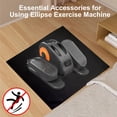 thumbnail image 1 of Meileang Ellipse Leg Exerciser Machine Non-Slip Mat Under-Desk Elliptical Peddler Floor Protection Mat Electric Seated Foot Pedal Exerciser Noise Reducing Anti-slip Pad, 1 of 8