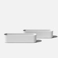 thumbnail image 1 of Veradek Demi Series Window Box 36" Plastic-Stone Planter - (White/2 Pack), 1 of 9