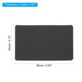 thumbnail image 2 of Unique Bargains 3.5' x 2' Blank Paper Business Cards, 90 Pack Small Index Flash Cards Words Message Note Card, Black, 2 of 7